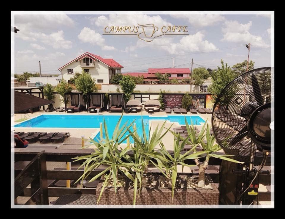Campus Caffe Mansion Hotel Buzau Ngoại thất bức ảnh