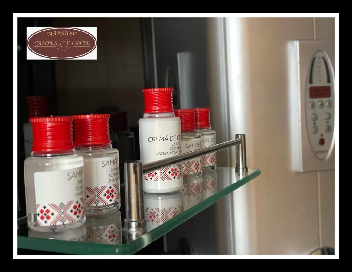 Campus Caffe Mansion Hotel Buzau Ngoại thất bức ảnh